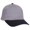 OTTO CAP "OTTO FLEX" Fitted 6 Panel Low Profile Dad Hat OTTO 10 - 275 Nvy/Gry L/XL Hats