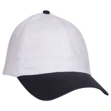 OTTO CAP "OTTO FLEX" Fitted 6 Panel Low Profile Dad Hat OTTO 10 - 275 Nvy/Wht S/M Hats