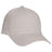 OTTO CAP "OTTO FLEX" Fitted 6 Panel Low Profile Dad Hat OTTO 10 - 275 Stone Gray S/M Hats