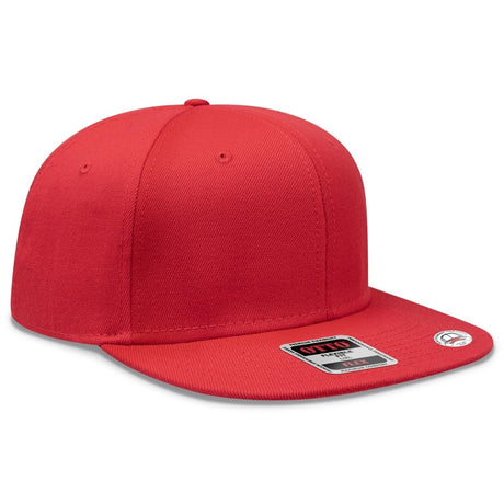 OTTO CAP "OTTO FLEX" Fitted 6 Panel Pro Style Baseball Cap OTTO 13 - 1329 Red L/XL Hats