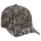 OTTO CAP "OTTO FLEX" Fitted Camouflage 6 Panel Low Profile Baseball Cap OTTO 77 - 379 Gry/Dk.Grn S/M Hats