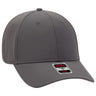 OTTO CAP "OTTO FLEX" Fitted UPF 50+ 6 Panel Low Profile Baseball Cap OTTO 11 - 1257 Char. Gray L/XL Hats