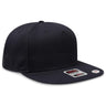 OTTO CAP "OTTO SNAP" 5 Panel Pro Style Snapback Hat OTTO 158 - 1176 Black OSFM - Adult Hats