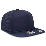 OTTO CAP "OTTO SNAP" 5 Panel Pro Style Snapback Hat OTTO 9505 - 1 Navy OSFM - Adult Hats
