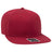OTTO CAP "OTTO SNAP" 6 Panel Mid Profile Snapback Hat OTTO 148 - 1186 Red OSFM - Adult Hats