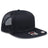OTTO CAP "OTTO SNAP" 6 Panel Pro Style Mesh Back Trucker Snapback Hat OTTO 141 - 1070 Black OSFM - Adult Hats