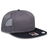 OTTO CAP "OTTO SNAP" 6 Panel Pro Style Mesh Back Trucker Snapback Hat OTTO 141 - 1070 Blk/Ch.Gry/Ch.Gry OSFM - Adult Hats