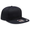 OTTO CAP “OTTO SNAP” 6 Panel Pro Style Snapback Hat OTTO 125 - 1038 Black OSFM - Adult Hats