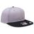OTTO CAP “OTTO SNAP” 6 Panel Pro Style Snapback Hat OTTO 125 - 1038 Blk/Gry/Gry Young Adult Hats