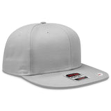 OTTO CAP “OTTO SNAP” 6 Panel Pro Style Snapback Hat OTTO 125 - 1038 Gray OSFM - Adult Hats