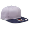 OTTO CAP “OTTO SNAP” 6 Panel Pro Style Snapback Hat OTTO 125 - 1038 Nvy/Gry/Gry OSFM - Adult Hats