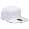 OTTO CAP “OTTO SNAP” 6 Panel Pro Style Snapback Hat OTTO 125 - 1038 White OSFM - Adult Hats