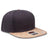 OTTO CAP "OTTO SNAP" 6 Panel Pro Style Snapback Hat OTTO 125 - 978 Cork/Ch Gry OSFM - Adult Hats