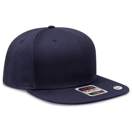 OTTO CAP "OTTO SNAP" 6 Panel Pro Style Snapback Hat OTTO 125 - 978 Navy OSFM - Adult Hats