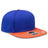 OTTO CAP "OTTO SNAP" 6 Panel Pro Style Snapback Hat OTTO 125 - 978 Org/Ryl/Ryl OSFM - Adult Hats