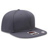 OTTO CAP "OTTO SNAP" 6 Panel Pro Style Snapback Hat OTTO 148 - 1267 Char. Gray OSFM - Adult Hats