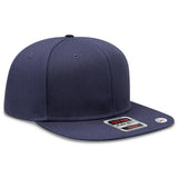 OTTO CAP "OTTO SNAP" 6 Panel Pro Style Snapback Hat OTTO 148 - 1267 Navy OSFM - Adult Hats