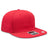 OTTO CAP "OTTO SNAP" 6 Panel Pro Style Snapback Hat OTTO 148 - 1267 Red OSFM - Adult Hats