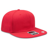 OTTO CAP "OTTO SNAP" 6 Panel Pro Style Snapback Hat OTTO 148 - 1267 Red OSFM - Adult Hats