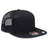 OTTO CAP "OTTO SNAP" 7 Panel Pro Style Mesh Back Trucker Snapback Hat OTTO 172 - 1298 Black OSFM - Adult Hats