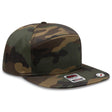 OTTO CAP "OTTO SNAP" 7 Panel Pro Style Snapback Hat OTTO 177 - 1331 Dk.Grn/Brn OSFM - Adult Hats