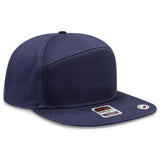 OTTO CAP "OTTO SNAP" 7 Panel Pro Style Snapback Hat OTTO 177 - 1331 Navy OSFM - Adult Hats