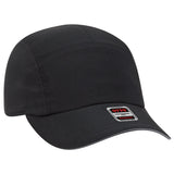 OTTO CAP Reflective 5 Panel Running Cap OTTO 133 - 1252 Black OSFM - Adult Hats