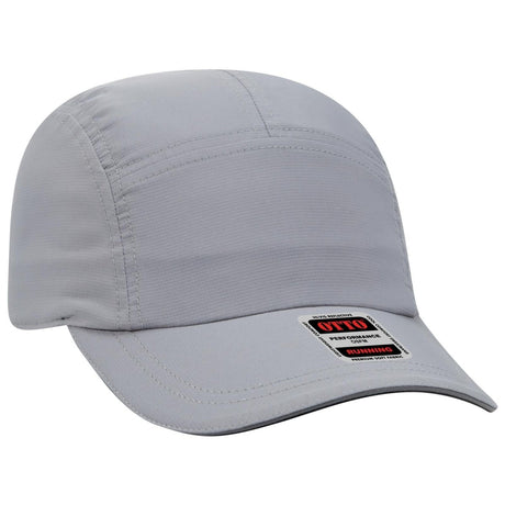OTTO CAP Reflective 5 Panel Running Cap OTTO 133 - 1252 Gray OSFM - Adult Hats