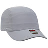 OTTO CAP Reflective 5 Panel Running Cap OTTO 133 - 1252 Gray OSFM - Adult Hats
