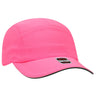 OTTO CAP Reflective 5 Panel Running Cap OTTO 133 - 1252 N. Pink OSFM - Adult Hats