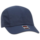 OTTO CAP Reflective 6 Panel Running Cap OTTO 133 - 1240 Navy OSFM - Adult Hats