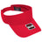 OTTO CAP Sun Visor OTTO 60 - 662 Red OSFM - Adult Visors