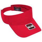 OTTO CAP Sun Visor OTTO 60 - 662 Red OSFM - Adult Visors