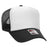 OTTO CAP YOUTH 5 Panel High Crown Mesh Back Foam Trucker Hat 39 - 165 YOUTH Black / White / Black Caps