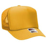 OTTO CAP YOUTH 5 Panel High Crown Mesh Back Foam Trucker Hat 39 - 165 YOUTH Gold Caps