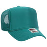 OTTO CAP YOUTH 5 Panel High Crown Mesh Back Foam Trucker Hat 39 - 165 YOUTH Jade Caps