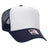OTTO CAP YOUTH 5 Panel High Crown Mesh Back Foam Trucker Hat 39 - 165 YOUTH Navy / White / Navy Caps