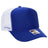 OTTO CAP YOUTH 5 Panel High Crown Mesh Back Foam Trucker Hat 39 - 165 YOUTH Red / White / Royal Caps