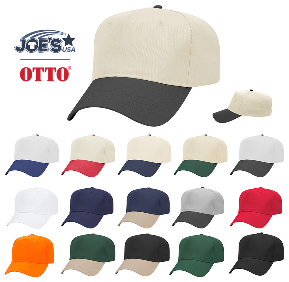 Otto Cap 31-069 - 5 Panel, Mid Profile Baseball Cap