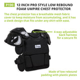 Champion Sports PRO STYLE LOW REBOUND FOAM CHEST PROTECTOR 16"