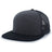 Pacific Headwear 6 - Panel Arch Trucker Snapback Cap - Pacific Headwear P787 CHARCOAL/BLACK OS