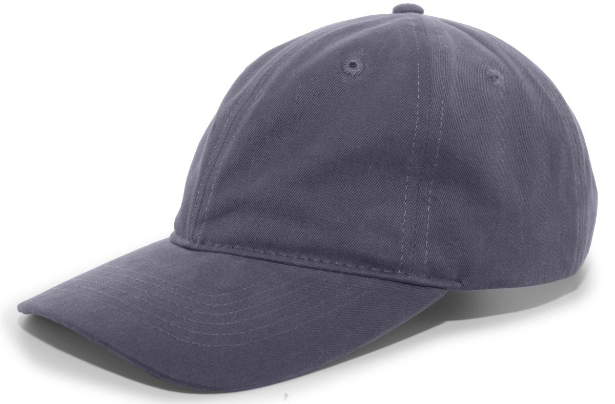 Pacific Headwear Brushed Cotton Twill Buckle Strap Adjustable Cap 201C GRAPHITE OS