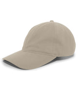 Pacific Headwear Brushed Cotton Twill Buckle Strap Adjustable Cap 201C KHAKI OS