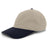 Pacific Headwear Brushed Cotton Twill Buckle Strap Adjustable Cap 201C KHAKI/NAVY OS