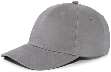 Pacific Headwear Brushed Cotton Twill Hook - And - Loop Adjustable Cap 101C GRAPHITE OS
