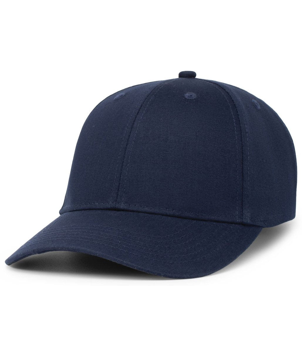 Pacific Headwear Brushed Cotton Twill Hook - And - Loop Adjustable Cap 101C NAVY OS