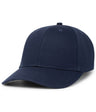 Pacific Headwear Brushed Cotton Twill Hook - And - Loop Adjustable Cap 101C NAVY OS