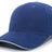 Pacific Headwear Brushed Twill Cap With Sandwich Bill 121C ROYAL/WHITE OS