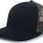 Pacific Headwear Camo Snapback Trucker Cap 108C BLACK/BREAK - UP - COUNTRY/BLACK OS