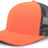 Pacific Headwear Camo Snapback Trucker Cap 108C BLAZE/BREAK - UP COUNTRY/BLAZE OS
